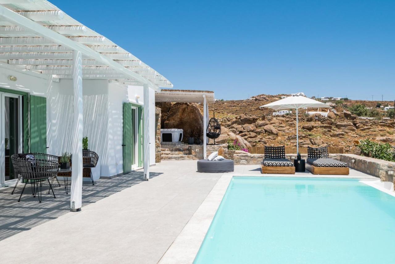 Dioni Villa Mykonos Strand Paraga Exterior foto