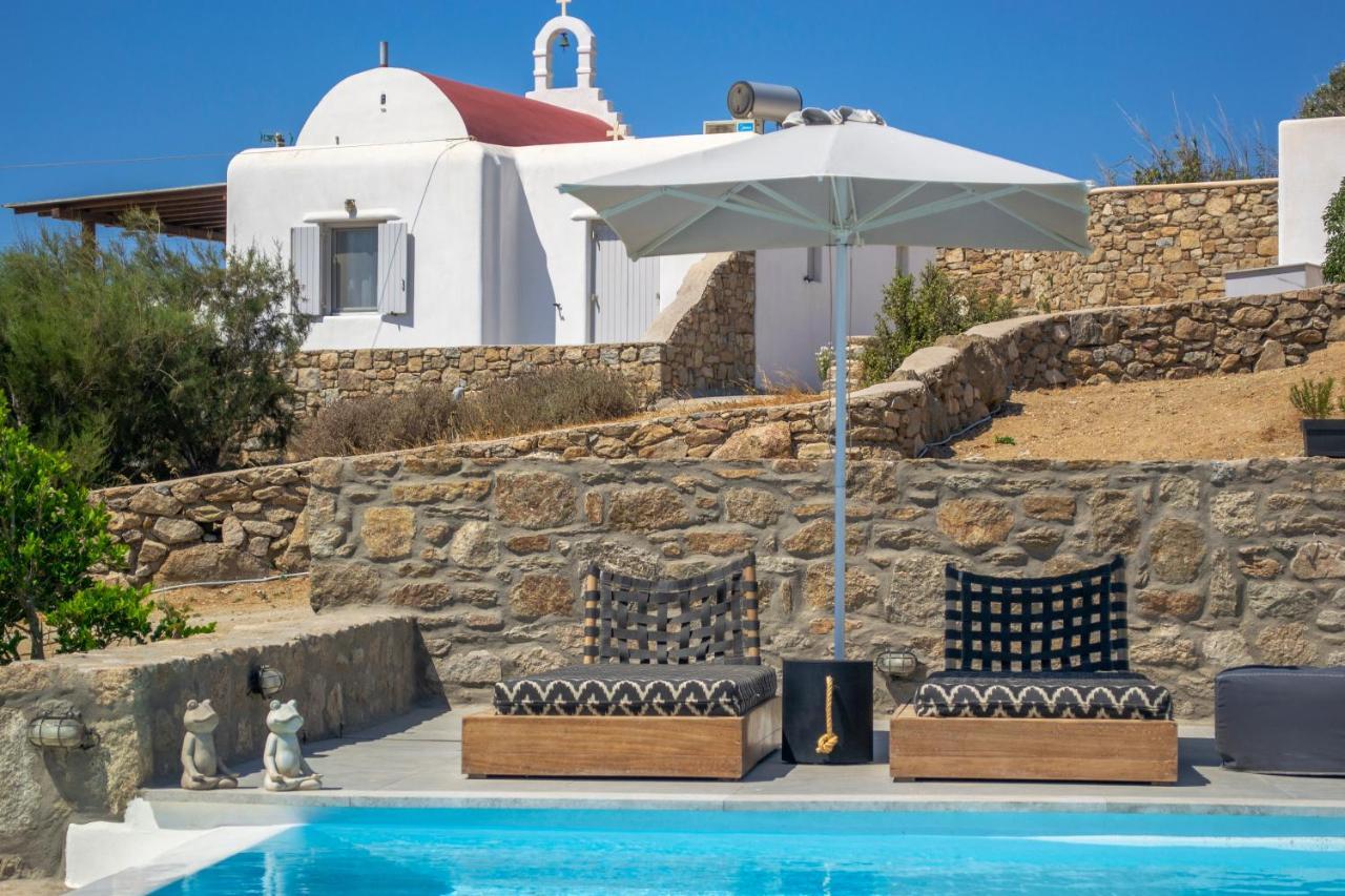Dioni Villa Mykonos Strand Paraga Exterior foto